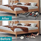 Under Bed Storage Organizer for Closet 2pc-28 Pairs Shoe Boxes - Image 4