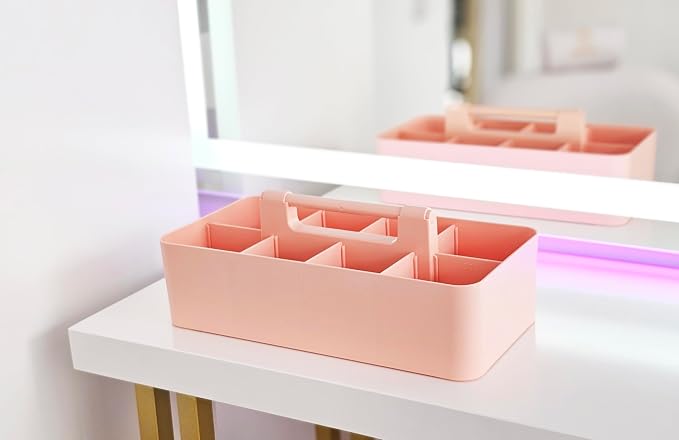 Enjoy Office Desk Storage Organizer 8 compartments Box DIY Box Remote Cosmetic Holder Pen Pencil Stationery Basket -Made In USA - Image 9