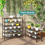 viewcare Long Shoe Rack, Bamboo Wood Shoe Rack for Closet, Entryway & Hallway, 3-Tier Stackable Shoe Shelf - Image 6