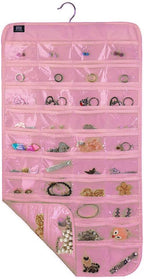 BB Brotrade Hanging Jewelry Organizer,Accessories Organizer,80 Pocket Organizer for Holding Jewelries by BBBrotrade
