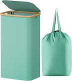 Lifewit 105L Large Laundry Basket with Lid, Removable Bags, Sage Green by Lifewit