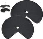 Lazy Susan Shelf Liner 27" Silicone Lazy Susan Liner 2PCS by Uprony