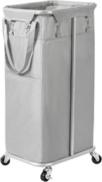 WOWLIVE 100L Rolling Laundry Basket with Wheels, Tall Laundry Hamper by WOWLIVE