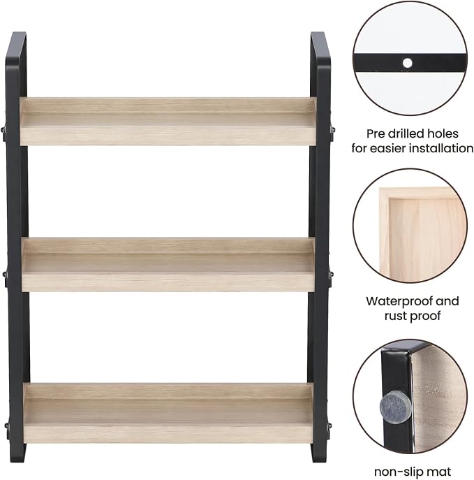 HNRLOY Bathroom Counter Organizer, Bathroom Counter Shelf, Makeup Organizer - Image 6