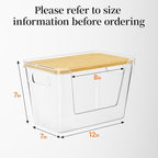 Delamu 2 Pack Trash Bag Dispenser, Stackable Garbage Bag Holder - Image 6