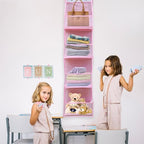 4 Shelf Swing-Proof Behind Door Organizers with Metal Hooks,Closet Hanging Organizer with 4 Large Clear Pocket for Bedroom,Bathroom,Pantry - Image 8