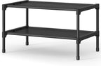 SONGMICS 2-Tier Shoe Rack, Space-Saving, Shoe Storage Organizer by Unknown