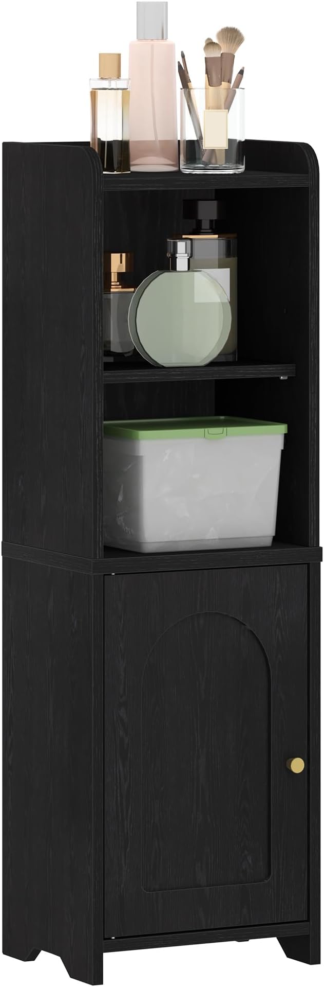 Hzuaneri Bathroom Storage Cabinet, Narrow Toilet Paper Cabinets with Doors - Image 8