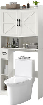 OMOCCUIT Over The Toilet Storage Cabinet,32" Over Toilet Bathroom Organizer - Image 9