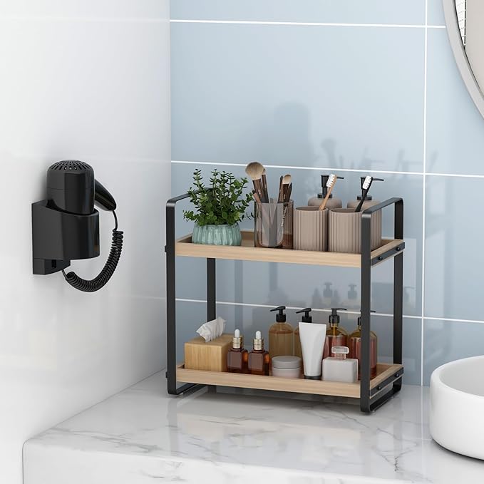 HNRLOY Bathroom Counter Organizer, Bathroom Counter Shelf, Makeup Organizer - Image 6