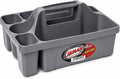 Libman Maid Caddy Cleaning Organizer, Heavy-Duty Janitorial Carry Caddy with Bottle Holders, Toilet Brush Holder & Tool Compartments, Commercial Cleaning Supply Tote by Tribello