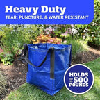 DURASACK Heavy Duty Storage Tote Bag 22-Gallon, Blue - Image 2