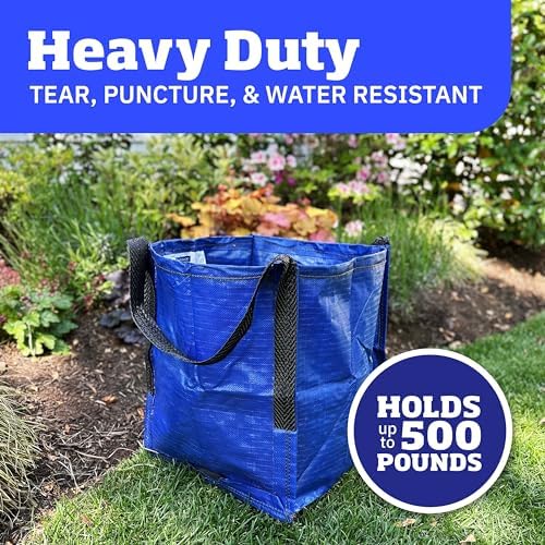 DURASACK Heavy Duty Storage Tote Bag 22-Gallon, Blue - Image 2