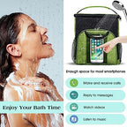 Attmu Portable Shower Caddy College Tote Bag, Quick Dry Hanging Toiletry Bag, Large Capacity Mesh Shower Caddy Portable for College Dorm Room Essentials for Boys and Girls for Bath Camping (Green) - Image 5