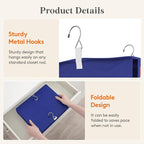 Lifewit 6 Shelf Weekly Hanging Clothes Storage Organizer for Kids, Blue - Image 8