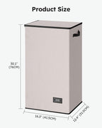 SOLEDI 100L Laundry Hamper with Lid, Large Collapsible Laundry Basket - Image 6