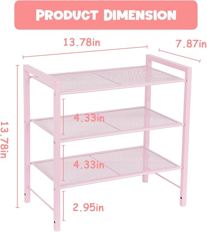 Bathroom Counter Organizer, Countertop Organizer Storage Rack - Image 7