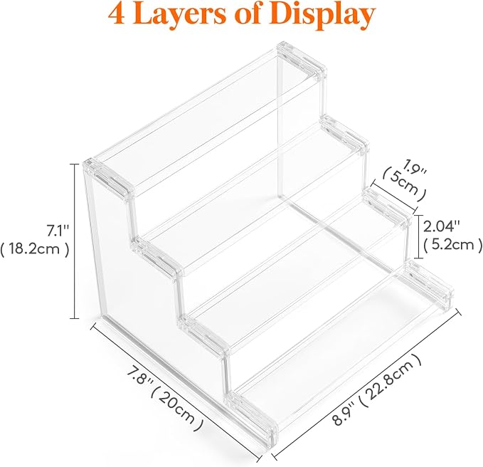 Lifewit Perfume Organizer, Cologne Stand Tool-Free Assembly, 9", 2 Pcs - Image 5