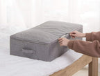 Folding Under the Bed Storage Bin with Lids, Under Bed Storage Containers - Image 4