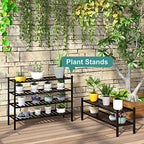 viewcare Black Shoe Rack, 2-Tier Long Shoe Rack for Entryway, Bamboo Wood Shoe Shelf for Closet & Hallway, Long 33IN | Beautiful | Functional | Sturdy | Durable - Image 7