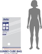 Hefty Shrink-Pak Vacuum Storage Bags – For Clothes, Pillows, Towels, Blankets & More – Space Saver Vacuum Suction Sealer Bags for Home or Travel – 4 Jumbo Cubes, 43.5 x 34 x 18 Inches - Image 8
