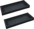 Spacewiser Countertop & Vanity Silicone Tray – 2 PC Small 7.7" Soap Tray by Spacewiser