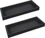 Spacewiser Countertop & Vanity Silicone Tray – 2 PC Small 7.7" Soap Tray by Spacewiser