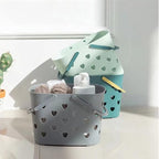 Portable Shower Caddy with Handle Plastic Shower Basket, 2 Pack, Grey - Image 4