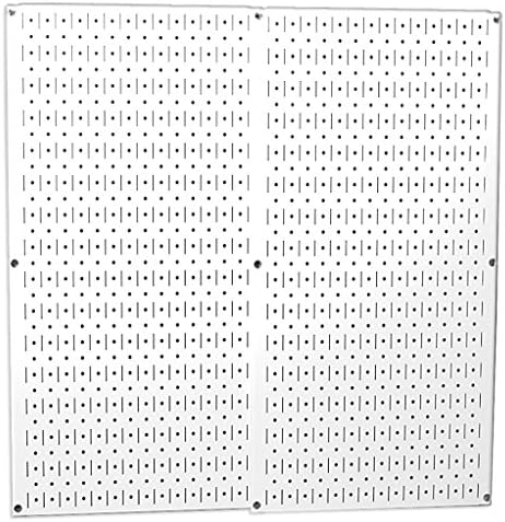 Wall Control Pegboard Organizer 4 ft. Metal Standard Tool Storage Kit With White Toolboard and Accessories - 30-P-3232W - Image 5