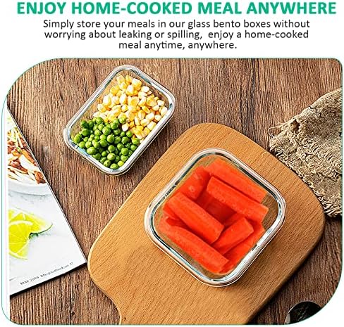 KOMUEE 24 Pieces Glass Food Storage Containers Set, Gray - Image 5