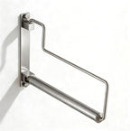 NEWRAIN Clothes Drying Rack, Laundry Racks for Drying Clothes, Wall Mounted Swing Arm Clothes Hanger for Laundry Room, Garage, Indoor & Outdoor Use,Brushed Nickel by NEWRAIN