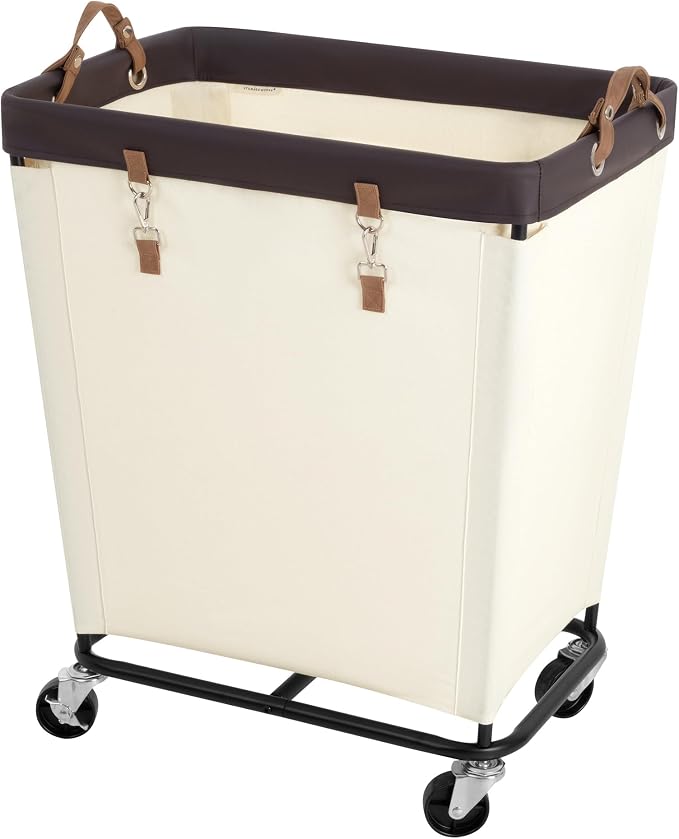 StorageWorks 210L Laundry Basket with Wheels, Rolling Hampers for Clothing by StorageWorks