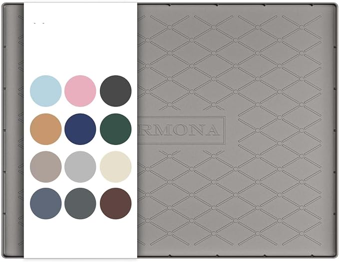 URMONA Under Sink Mat 28 x 19 in, Waterproof Silicone Cabinet Protector by URMONA