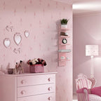 Homaterial 5 Tier Floating Wall Shelf, Pink - Image 5