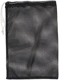 Champion Sports Mesh Equipment Bag – Heavy-Duty Nylon Drawstring Bag with Lock & ID Tag, Breathable Storage Sack for Balls, Swim Gear, Laundry & Toys, Multiple Sizes & Colors by ChampionSports