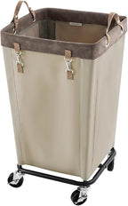 StorageWorks 160L Laundry Basket with Wheels, Rolling Hampers for Clothing by StorageWorks