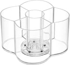 Drink Packet Organizer for Powdered Drink Mix, Divided Rotating Lazy Susan - Image 7