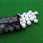 2-Pack Golf Ball & Pickleball Mesh Bag, Golf Balls Bag Sack, Multi-Purpose Net Pouch, Fit for Ping Pong, Table Tennis Ball, Bucket Balls, Household Small Tools Items Storage, Diving - Image 5