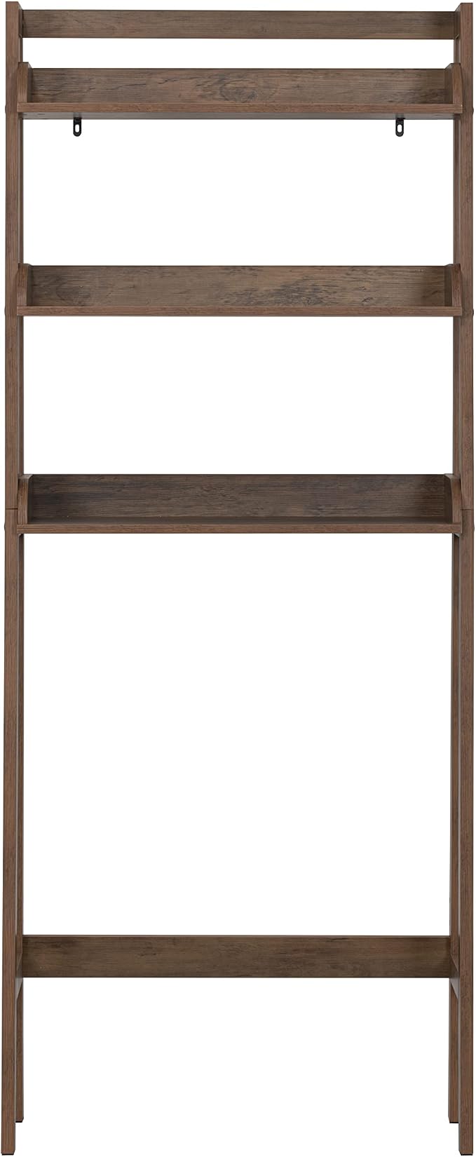 UTEX Over Toilet Bathroom Organizer, 3-Tier Storage Shelf Rack, Wood Grain - Image 8
