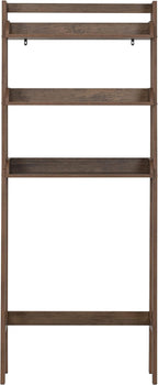UTEX Over Toilet Bathroom Organizer, 3-Tier Storage Shelf Rack, Wood Grain - Image 8