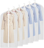 Zilink Clear Garment Bag Dress Bags for Storage 54 in, 6 Pack by Zilink