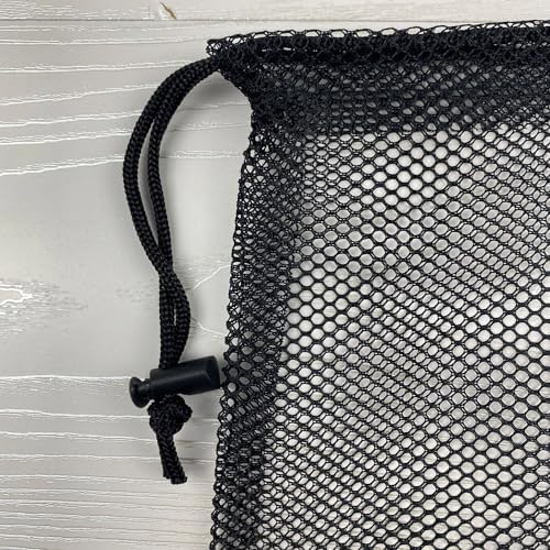 2-Pack Golf Ball & Pickleball Mesh Bag, Golf Balls Bag Sack, Multi-Purpose Net Pouch, Fit for Ping Pong, Table Tennis Ball, Bucket Balls, Household Small Tools Items Storage, Diving - Image 2