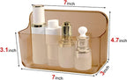 CGBE 2-Pack Cabinet Door Organizer, Self Adhesive Bathroom Shelves, Amber - Image 2