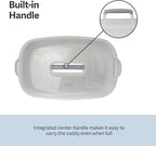 Casabella Plastic Multipurpose Cleaning Storage Caddy with Handle, 1.5-Gallon, Clear - Image 3