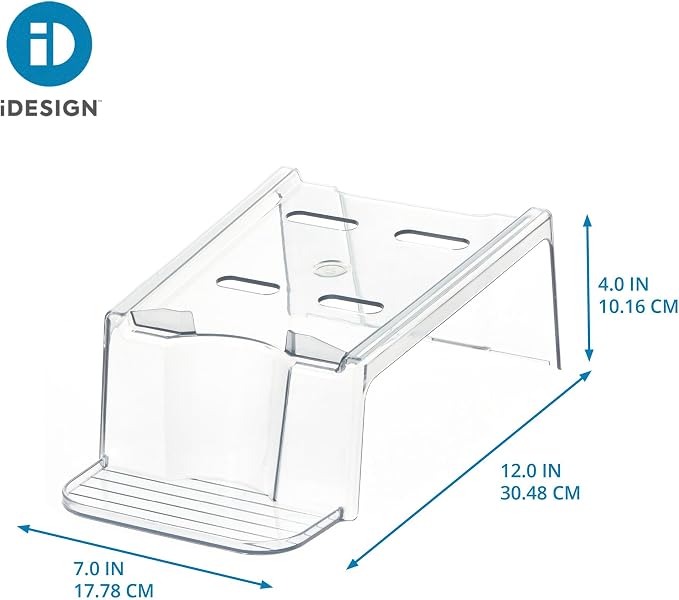 InterDesign iDesign Laundry Detergent Holder,Liquid Detergent Stand for Laundry Room Organization,Clear,(Pack of 6) - Image 3