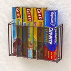 Simple Houseware Over Cabinet Door Mesh Organizer, Mesh Bronze - Image 4