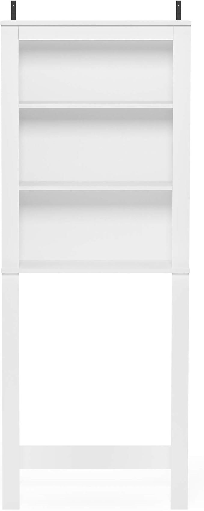 Furinno Indo White Over The Toilet Storage, Bathroom Storage Cabinet, Bathroom Shelf, Space Saving Over The Toilet Organizer, Plain White - Image 6