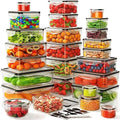 52 PCS Food Storage Container with Lid Airtight (26 Lids & 26 Containers) by JSCARES