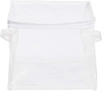 Amazon Basics Clear Zippered Storage Bags for Closet Organization, Stackable Clothing and Linen Storage Containers, 6-Pack - Image 2