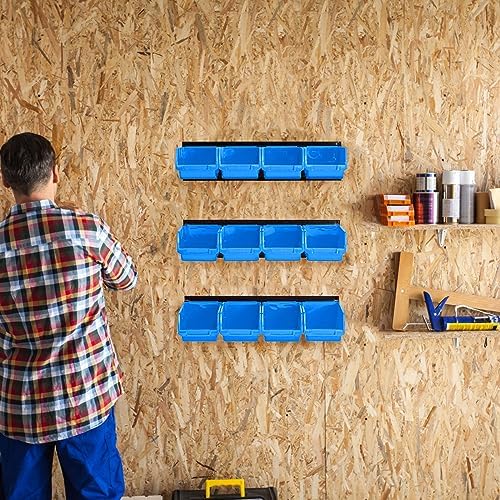 Ultrawall Wall Mounted Storage Bins, Plastic Hanging Storage Organizer Bins - Image 5